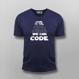 Come To The Dork Side We Can Code T-shirt For Men
