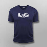 Login – Geeky Tech-Inspired T-Shirt