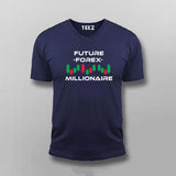 Future Forex Millionaire Day Trader Stock T-Shirt For Men
