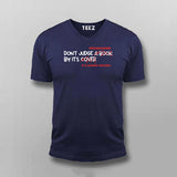 Don't Judge a Book ( Programmer ) By It's Cover ( Commit History) Funny Programming T-shirt For Men