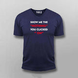 Nothing" Clicked Error Tee: A Geek's Dilemma