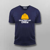 Construction Crew V-Neck T-Shirt For Men Online
