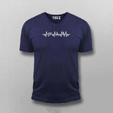 Architect Heartbeat V-Neck T-Shirt For Men India