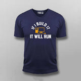 Build It Run It Programmer  T-shirt For Men