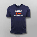 Sorry for what i said C++ while coding T-Shirt For Men