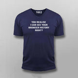 Browser History Privacy Geek T-shirt