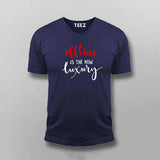 Offline Is The New Luxury  T-Shirt For Men