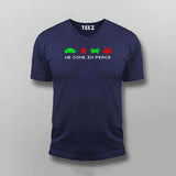 Space Invaders Tee: Peaceful Alien Design