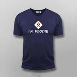 I'm Foodie V-Neck T-Shirt For Men Online