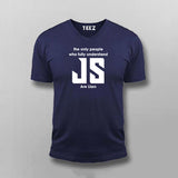 JavaScript Expert V-Neck T-Shirt For Men India