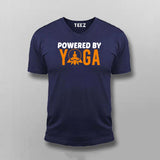 Powered By Yoga – Energizing Men's Yoga T-Shirt