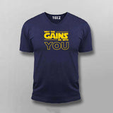 May The Gains Be With You: Fitness Fanatic Tee