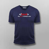 Html The End Is Always Near Funny Programming  T-shirtFor Men
