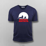 Hakuna Matata Funny Cartoon T-shirt For Men