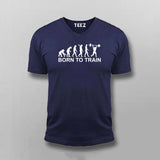 Born to Train gym Evolution Tshirt for men