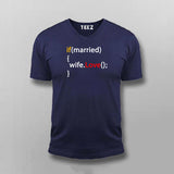 Programmer's Love Men's Tee - Coding a Happy Marriage