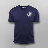Namaste Yoga Chest Print Tee for Men