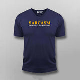 Sarcasm Immunity To Bullshit T-shirt For Men