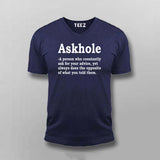 Askhole: Funny Quirky Question Men's T-Shirt