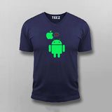 Android Apple I Meant Byte: Geek Chic Tee