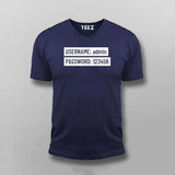 Username & Password Nerd Men’s T-shirt