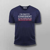 Last Words Humor: "Well Shit" Men's T-Shirt