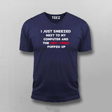 I Just Sneezed Next To My Computer And The Anti Virus Popped Up  V-Neck T-shirt For Men Online