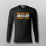 Bulati Hai Magar Jaaneka Nahi  T-Shirt For Men