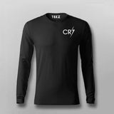 Cristiano Ronaldo CR7 Chest Logo Full sleeve T-shirt For Men Online India