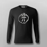 Pumpkin Pi Full Sleeve T-shirt For Men