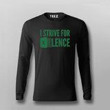 Strive For Excellence | Motivational Quote Tee