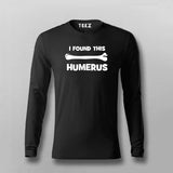 I Found This Humerus Orthopedic Full Sleeve T-Shirt For Men Online India