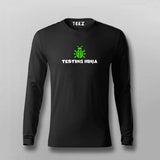 Bug Testing Ninja Men's Tee - Stealth & Accuracy Combined