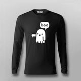 Ghost Boo Full Sleeve T-shirt For Men