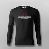Buy This Insane Rambling Full Sleeve T-shirt For Men