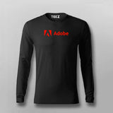 ADOBE Full Sleeve T-shirt For Men Online Teez