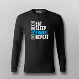 Eat Sleep Travel Repeat - Ultimate Explorer Tee