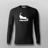 Namaste Cat Funny Yoga T-Shirt for Men
