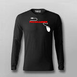 Programmer full sleeve t-shirt for men programmer
