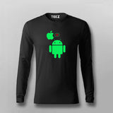android apple Full Sleeve T-shirt For Men