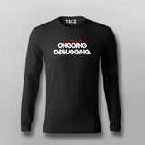 Debugging in Progress Men's Tee - Do Not Disturb the Dev