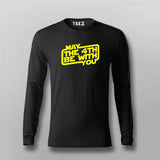May The Fourth Be With You Full Sleeve T-shirt For Men Online India