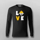 Civil Engineer Love T-Shirt For Men