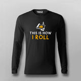 This Is How I Roll Blueprint T-Shirt For Men
