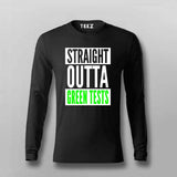 Straight Outta Green Tests Men's Tee - Pride in Passing