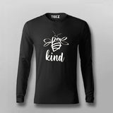 Be Kind Full Sleeve T-shirt For Men