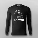Khabib Logo Full Sleeve T-Shirt For Men Online India