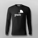 PWC  Price Waterhouse Coopers Logo T-shirt For Men India