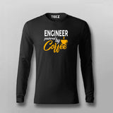 Engineer Powered By Coffee Men's Shirt