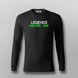 Legends Never Die T-Shirt For Men